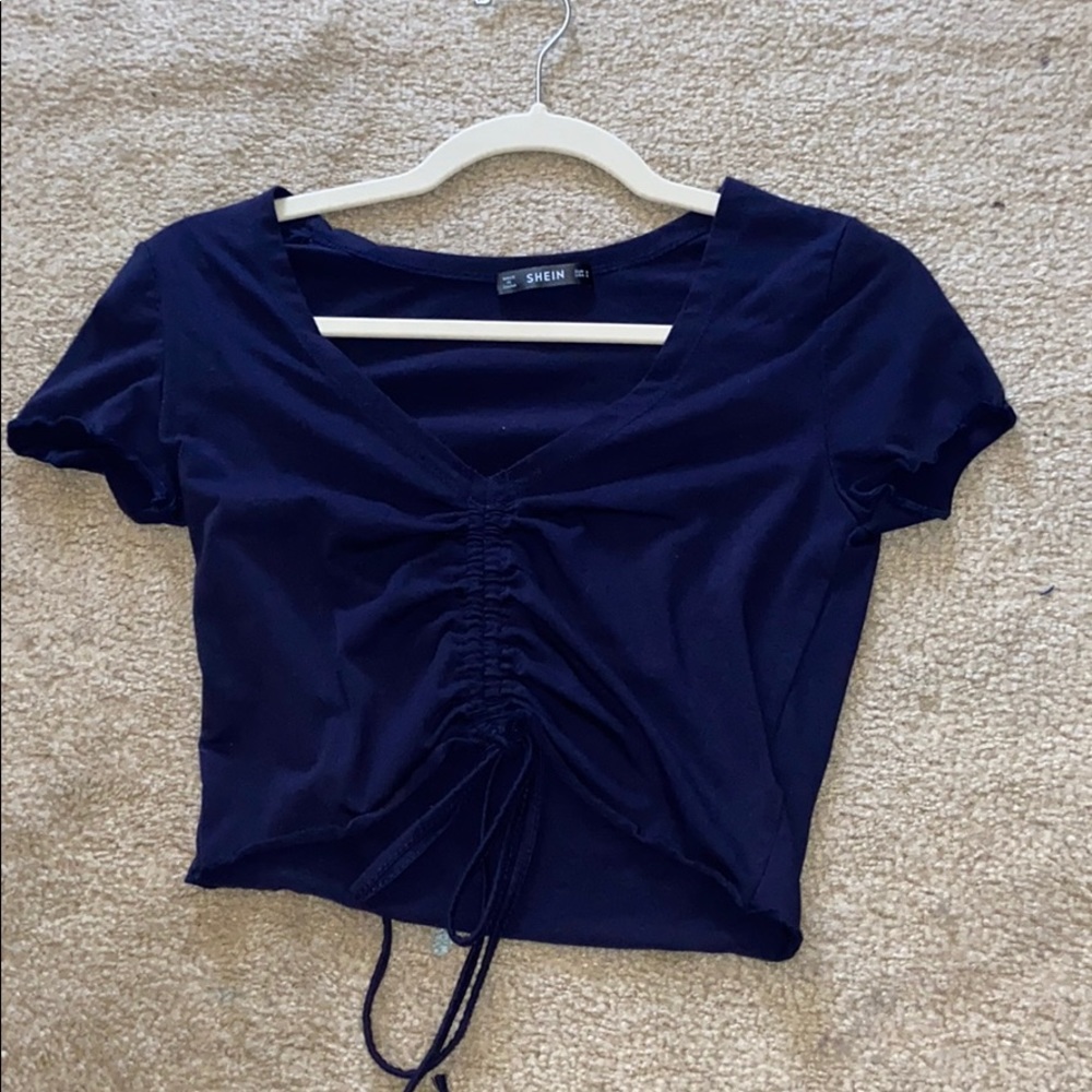 Shein tie top